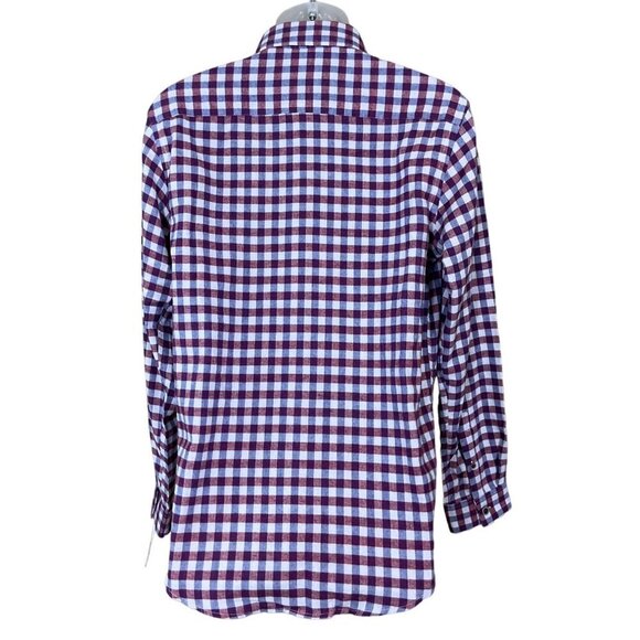 Robert Graham Gunzer Classic Fit Check Button-Down Shirt NWT Brushed Cotton Sm - Picture 4 of 10